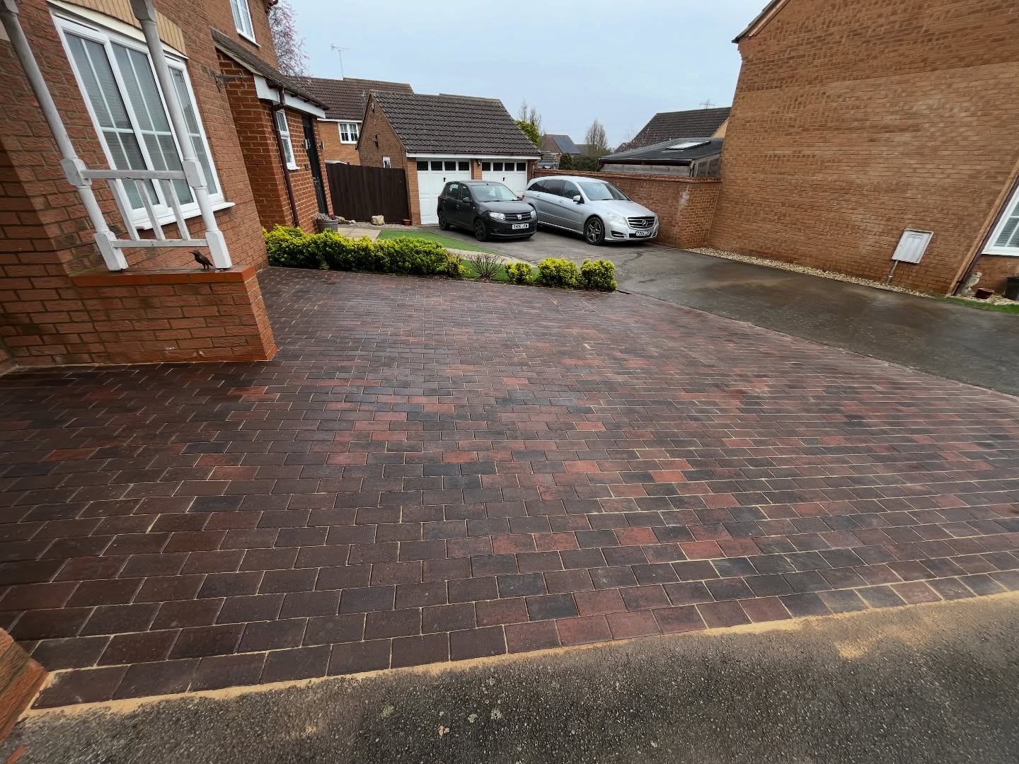 Block paved driveway completed by T Johnson Building Services