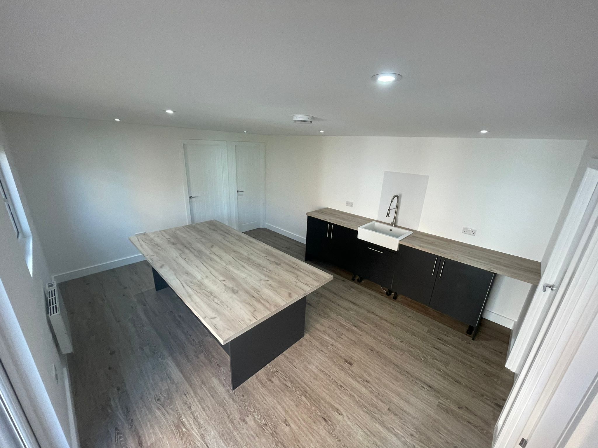 Interior renovation finish